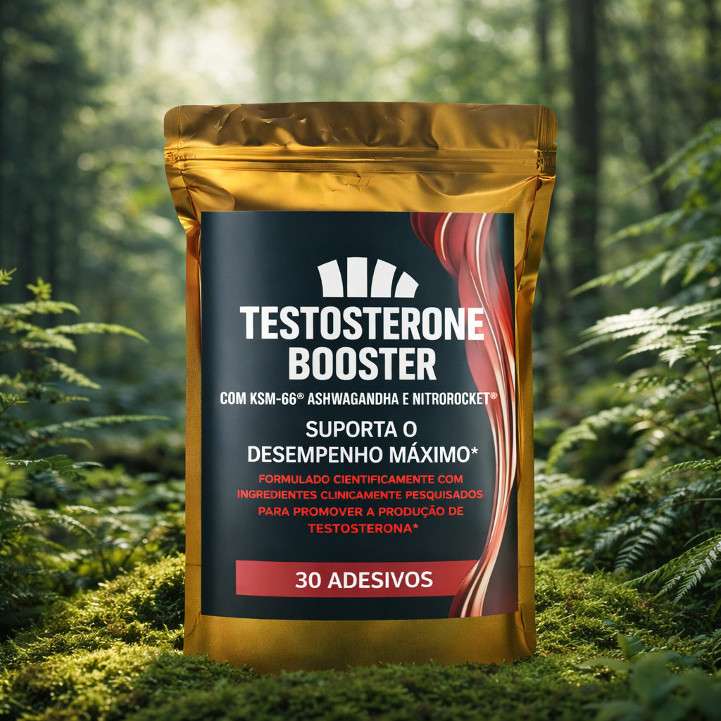 Testosterone Booster - Aumento da Testosterona (Pacote com 30)