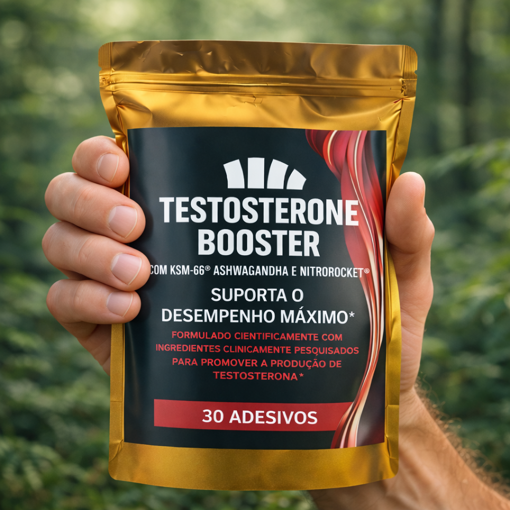 Testosterone Booster - Aumento da Testosterona (Pacote com 30)