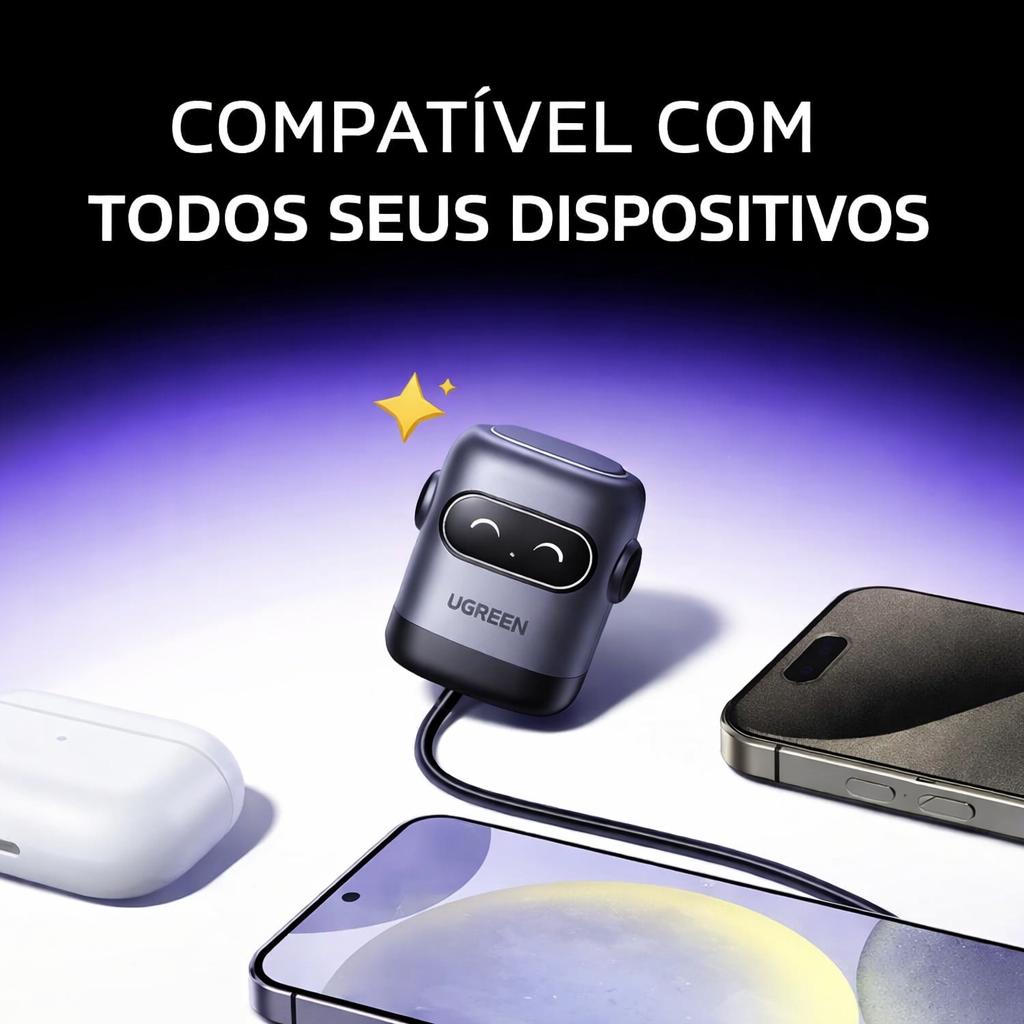 Ugreen Uno - Carregador USB-C Ultra-Rápido